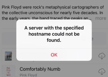 Apple music down (icloud down)