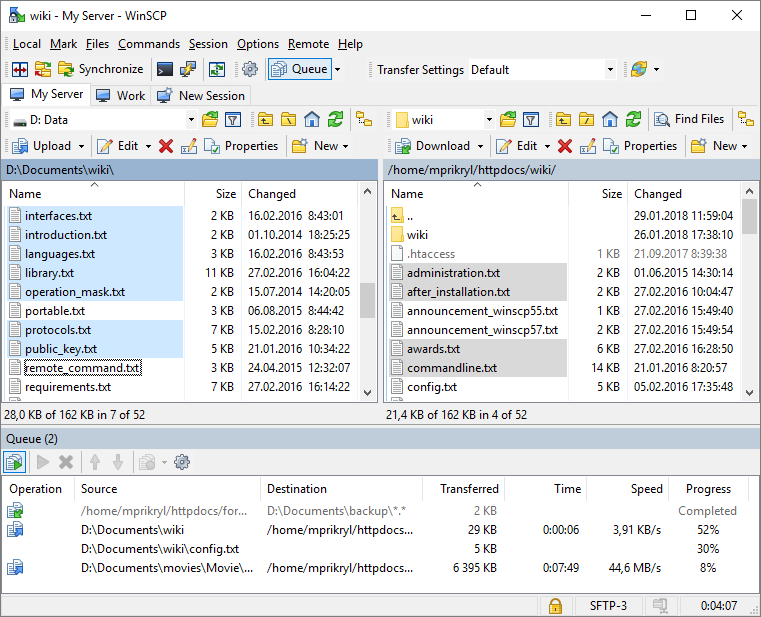 WinSCP 5.15.5 update released