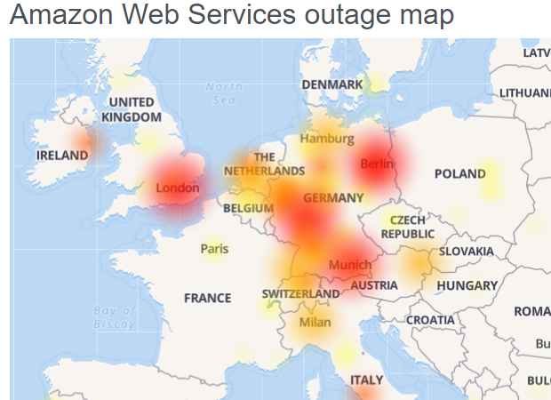 AWS 500 server error (AWS not working)