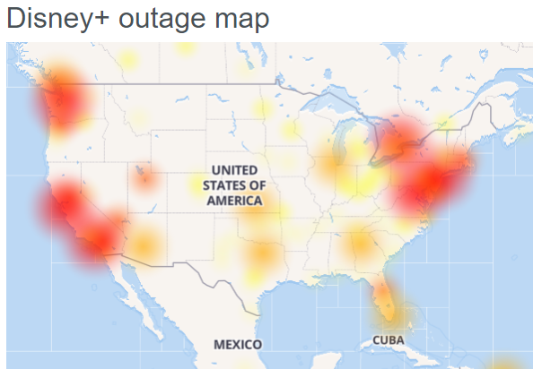 Disney Plus not working