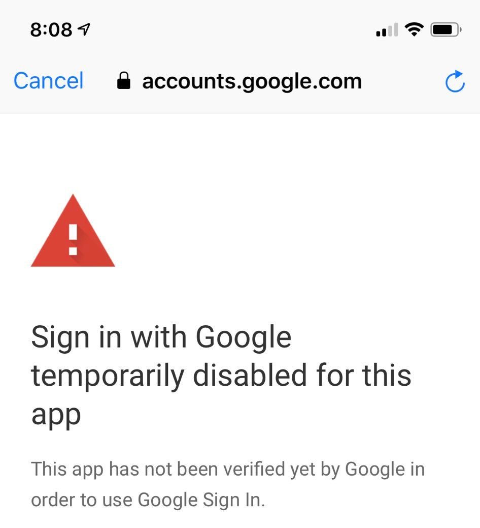 google drive sign in error 404