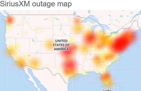 SiriusXM online stream not working