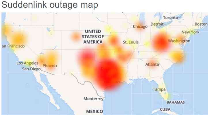 Suddenlink internet not working