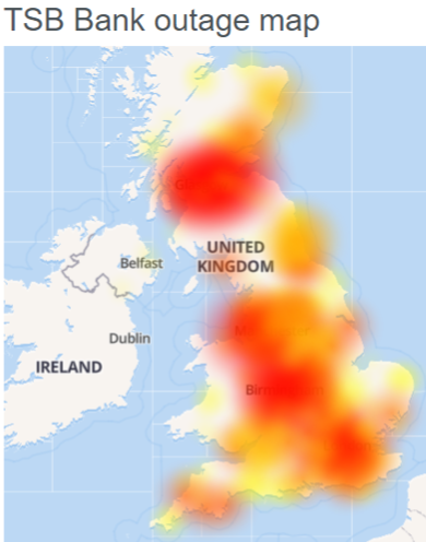 TSB Bank Online banking not working