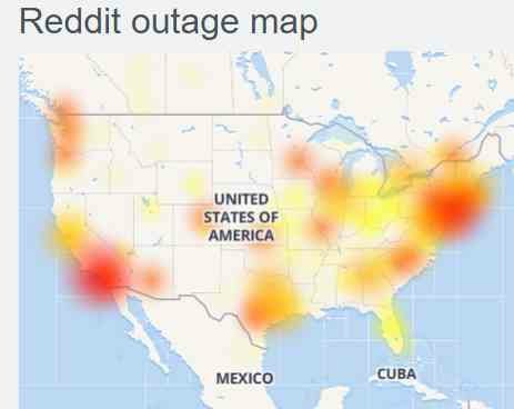 Reddit Outage : App & website not working