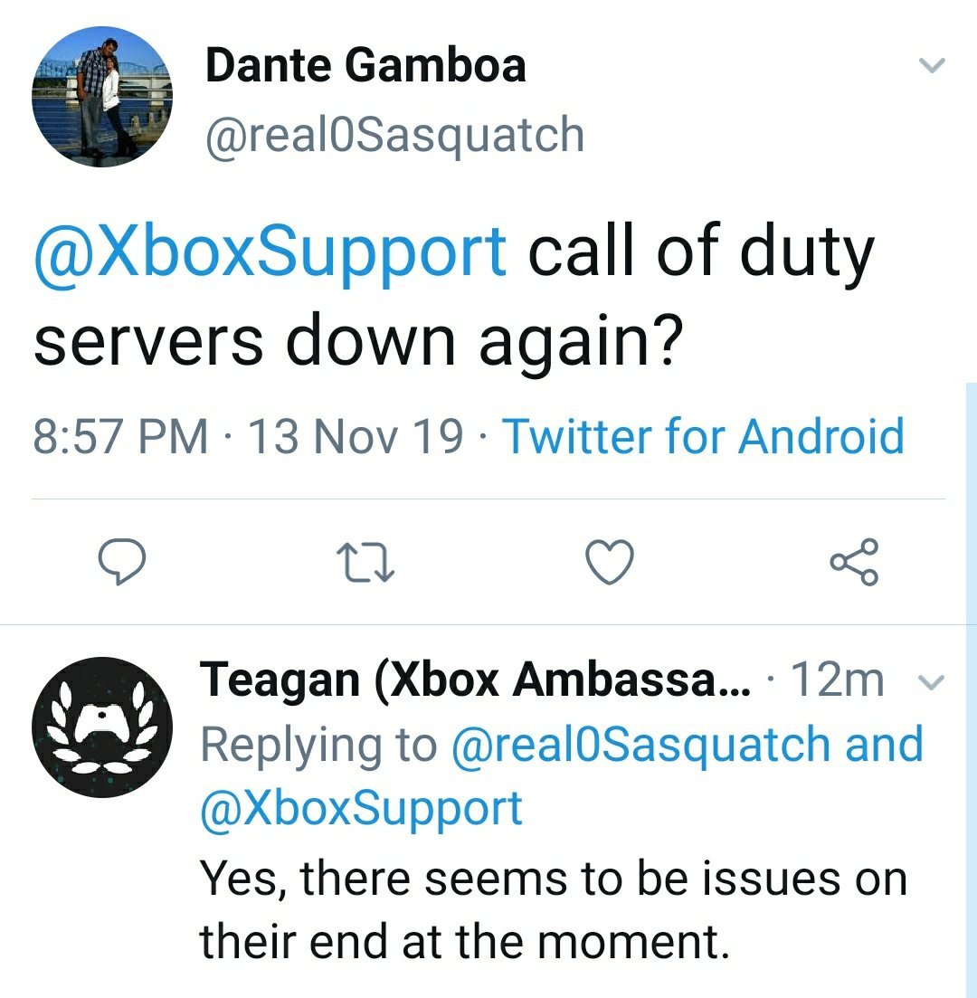 Xbox live servers down