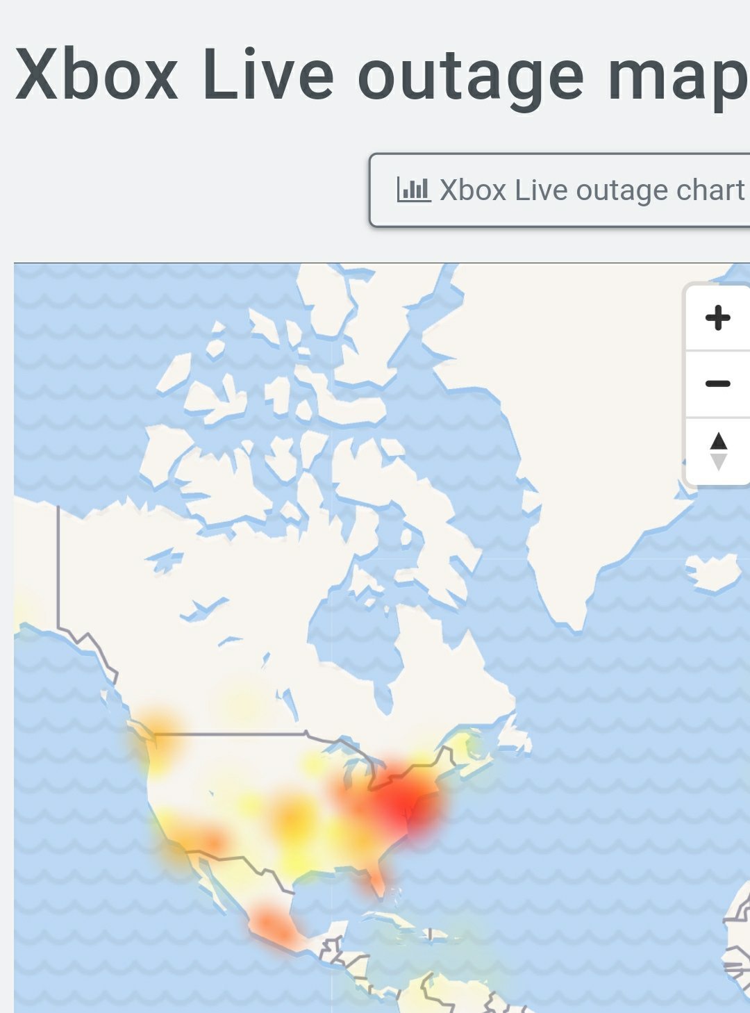 Xbox Live down & not working for users due to outage at few locations