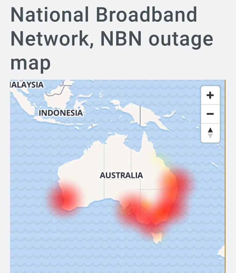 NBN down again & not working in many locations in Australia DigiStatement