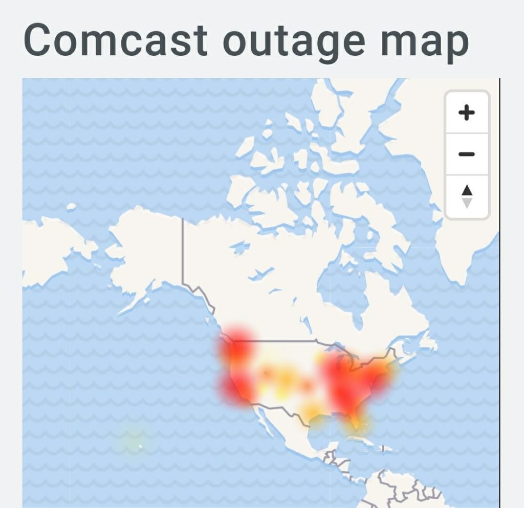 [November 24] Comcast & Xfinity TV Outage Down & not working