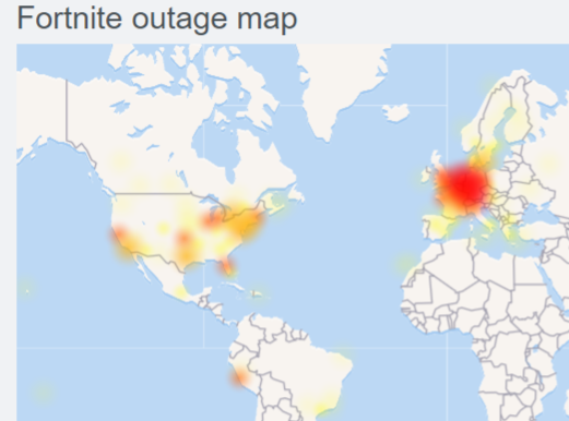 Fortnite servers down (not working)