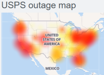 USPS website down (not working