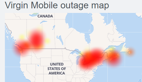 Virgin Mobile Outage [Error code 111]