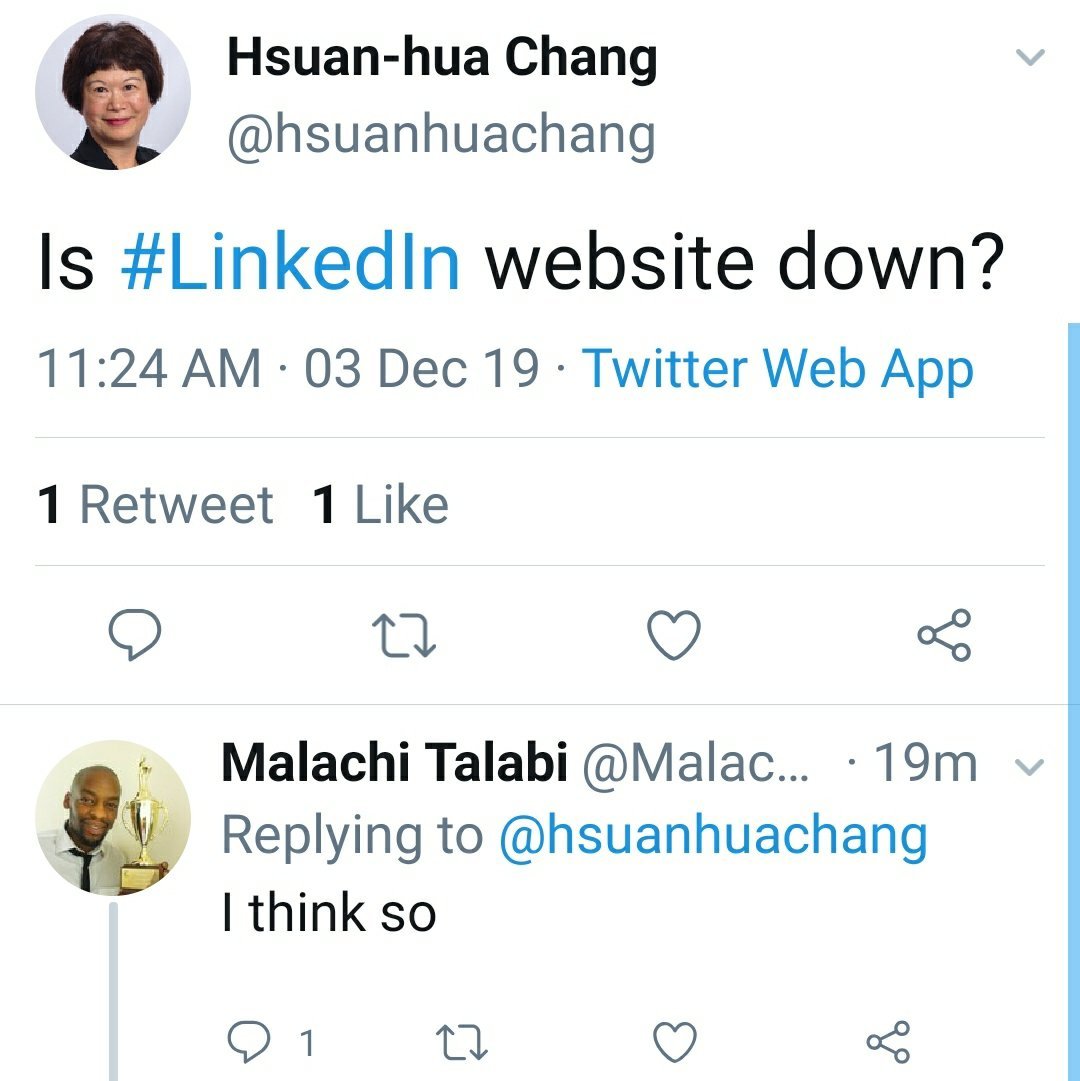 linkedin down news