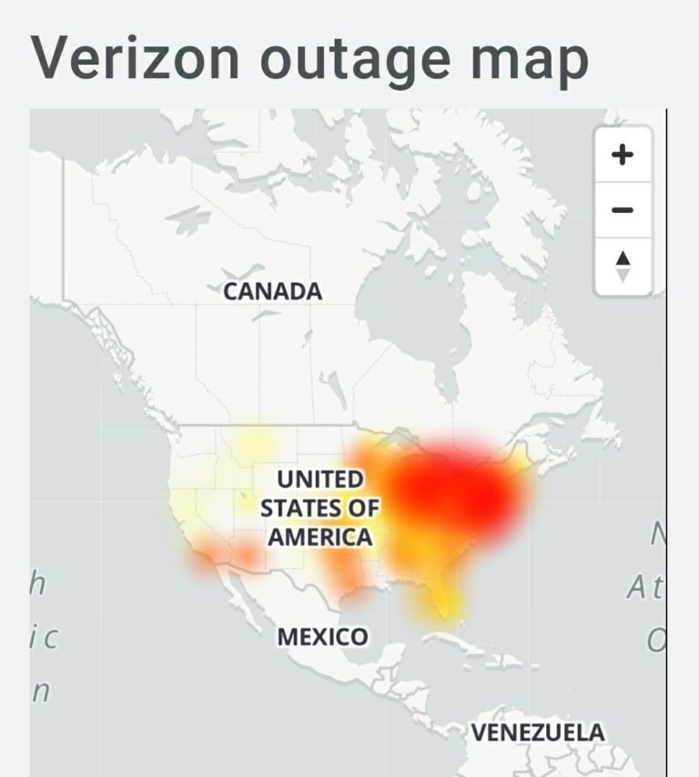 Verizon Outage today Mobile service down in many locations again