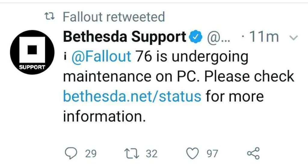 Fallout 76 down & not working on PC, Xbox One & PS4 ( Server Status ...