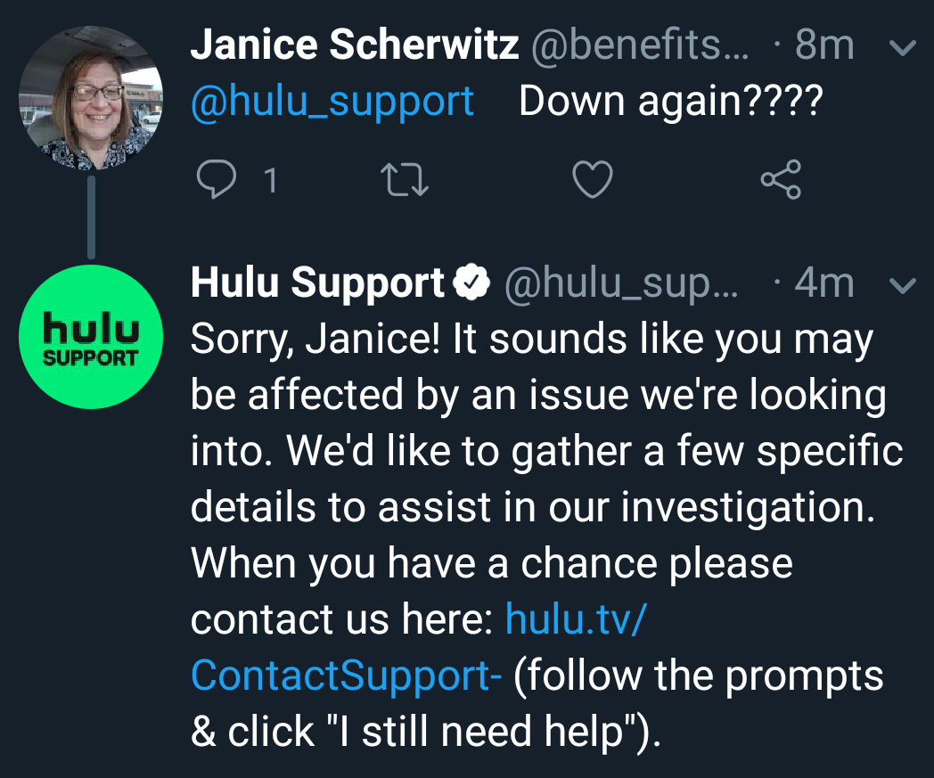 Hulu down