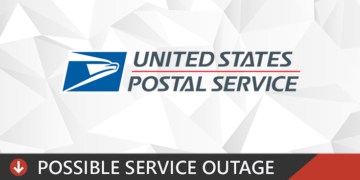 USPS website down (not working