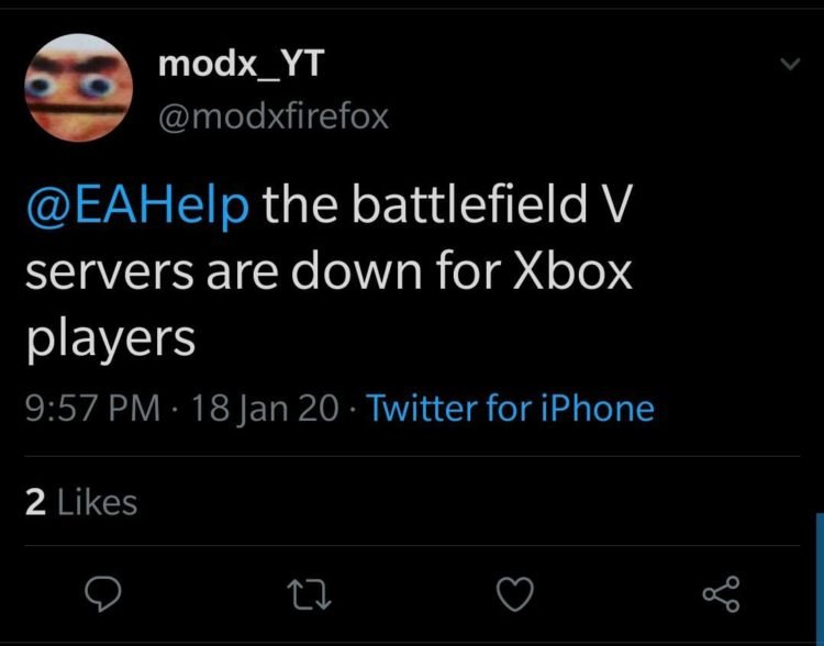 are the battlefield 5 servers down