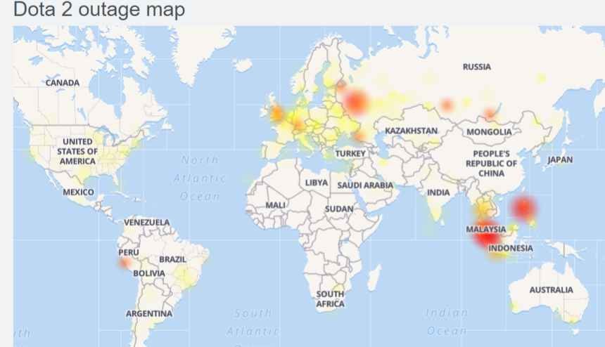 Dota 2 servers down : Dota 2 not working for many users