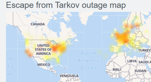 Escape from Tarkov servers down (not working)