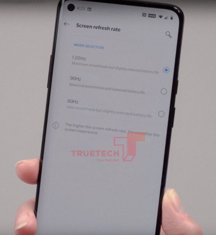 OnePlus 8 Pro leaked live photo confirms 120 HZ display