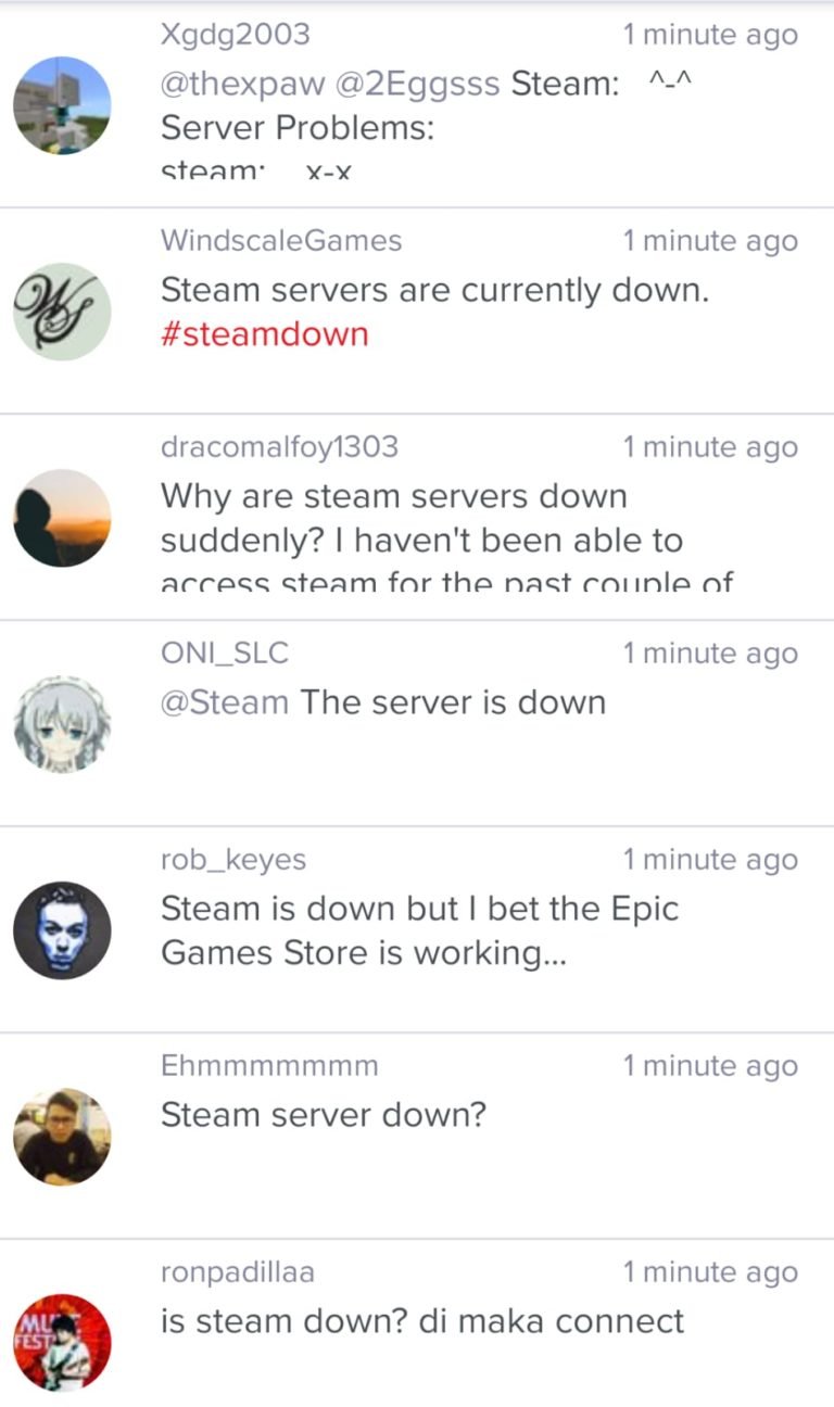 [updated] Steam servers down (not working) for many users - DigiStatement