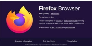 Mozilla Firefox Warning : Firefox 72 has serious security hole [Update Now]