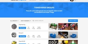 Thingiverse website down (not working)