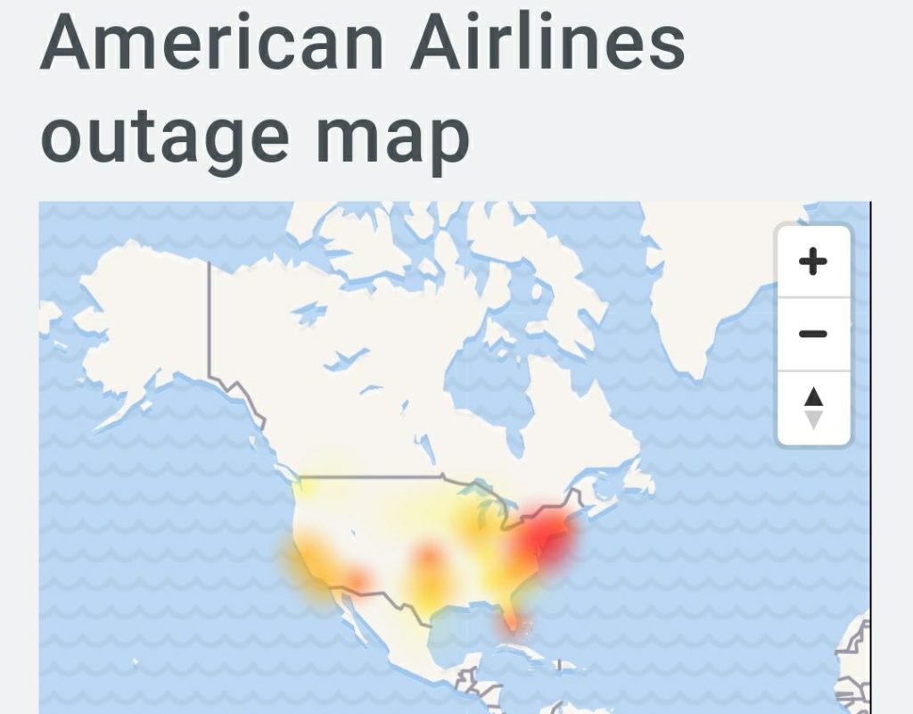 [official update] American Airlines website down & not working for many