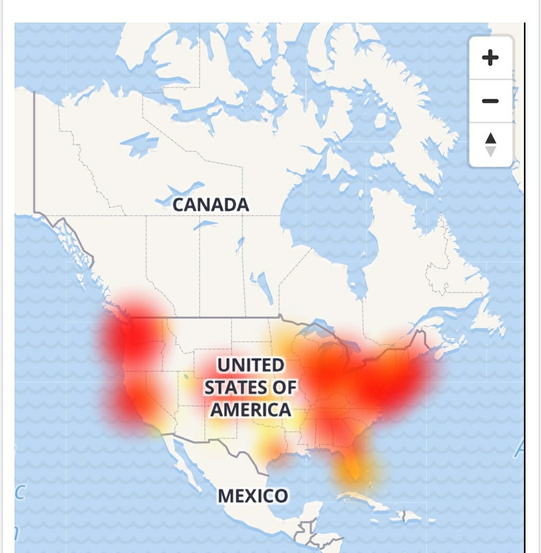 Xfinity Mobile Outage Map Comcast Outage : Xfinity Internet Down Nationwide From Last 2 Hours -  Digistatement