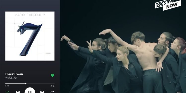 BTS Black Swan picks top spot on iTunes Chart and many others, Download and Stream Online on Spotify