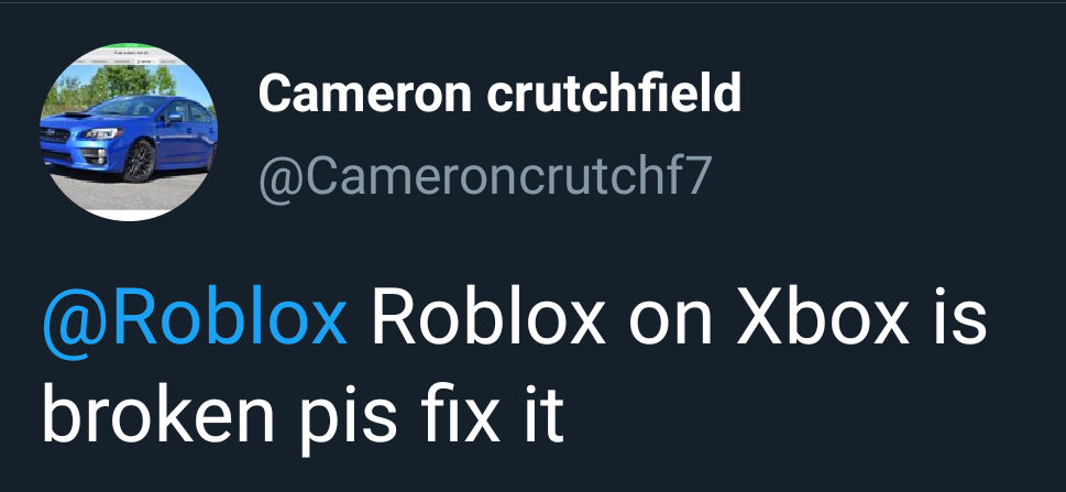 Roblox Xbox Patch Notes