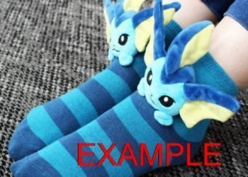All Eevee Evolutions Plush sock