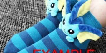 All Eevee Evolutions Plush sock