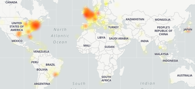 Twitter down & not working (or working slow) for some users ; Twitter down worldwide