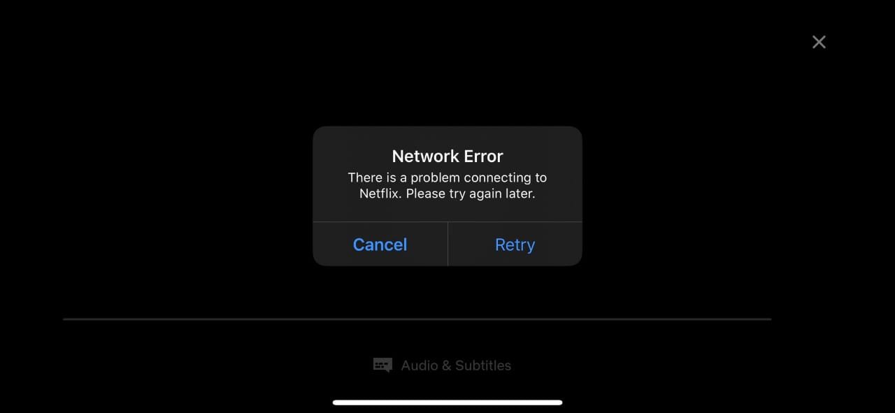 Netflix DOWN (not working) for many user