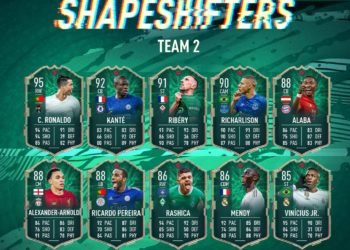 FIFA 20 FUT ShapeShifters Team 2 Is Live Now With RW Ronaldo, CB Kante, And More