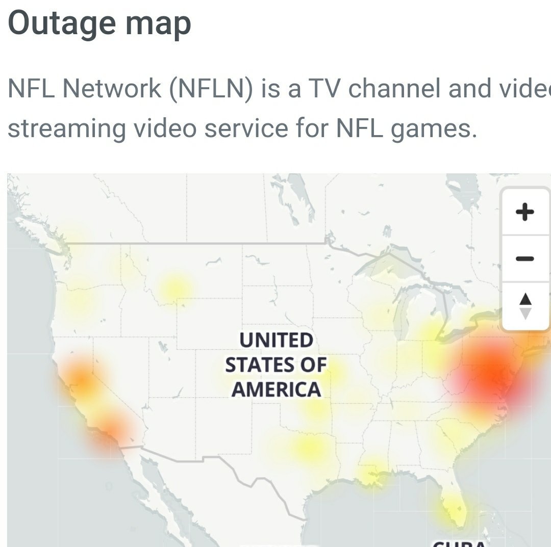 nfl gamepass down detector