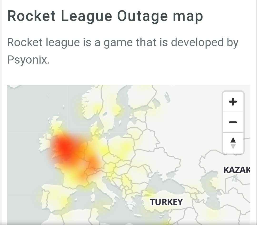 rocket league servers