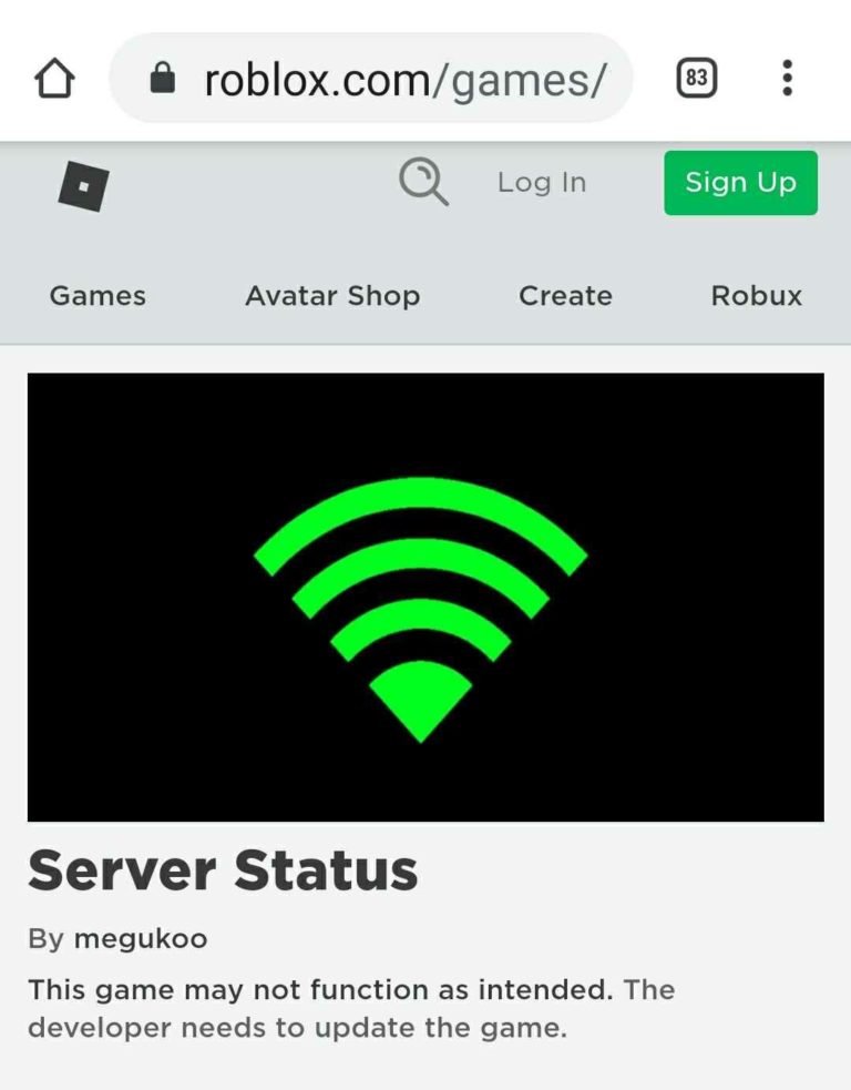 [Official update] Roblox servers down & not working at many locations