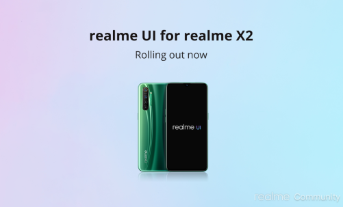 Android 10 update for Realme X2