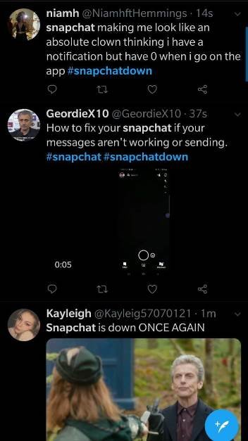 Snapchat Down Not Working Snapchat Not Working For Many Users Digistatement