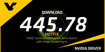 NVIDIA GeForce 445.78 Hotfix driver