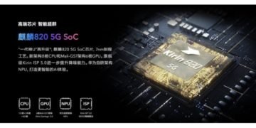 HiSilicon Kirin 820 5G