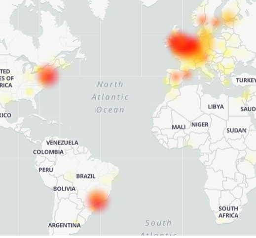 linkedin down detector