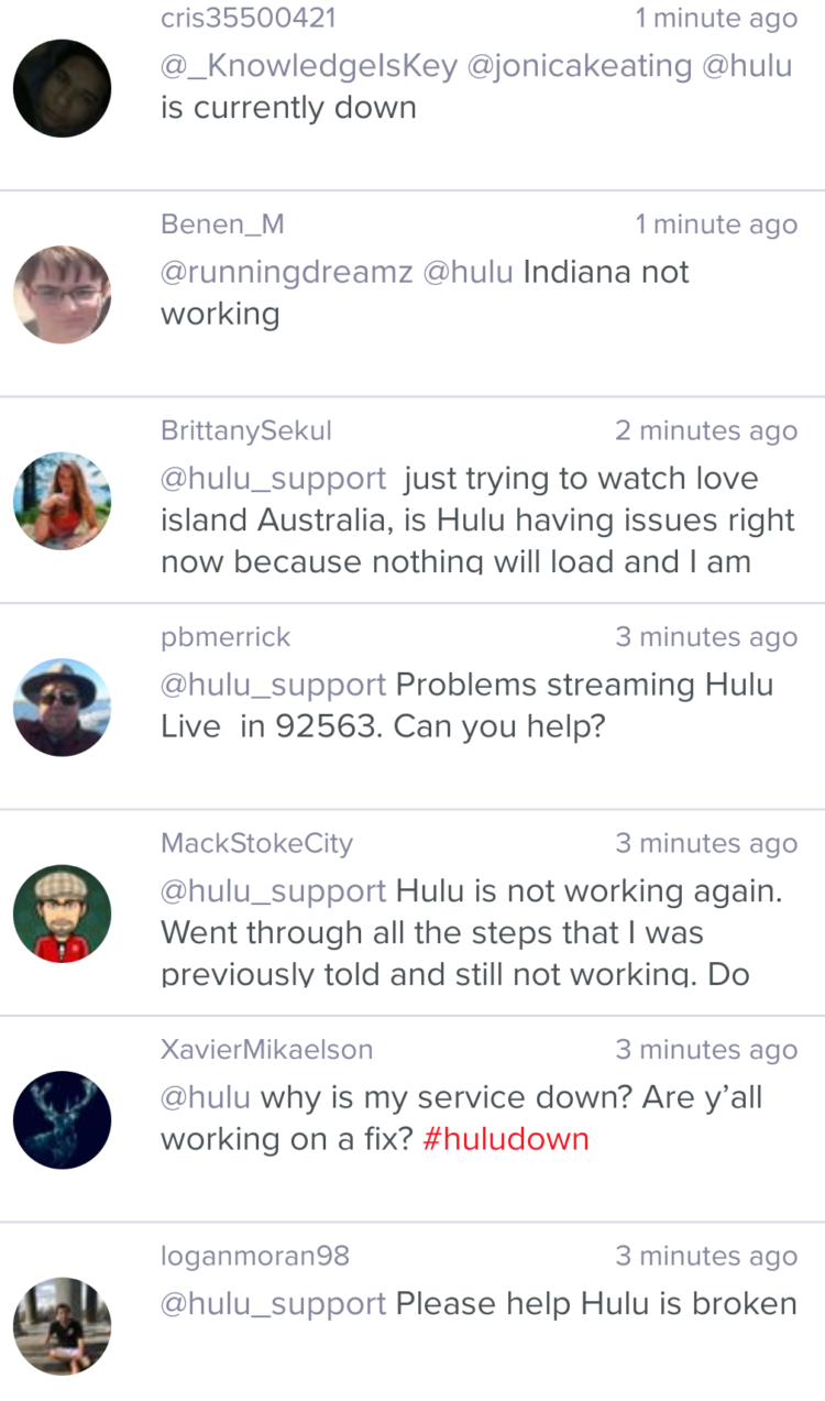 Hulu is Down, you are not alone ; Hulu Down (video streaming not working For many users