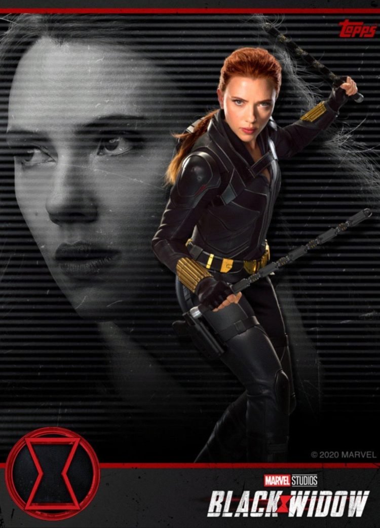 Black Widow New Look in black & gold suit revealed in official promo ...