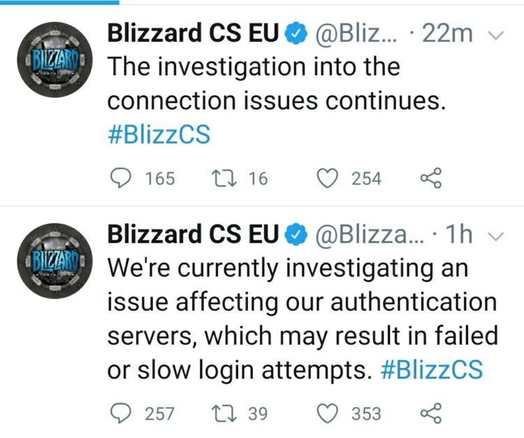 blizzard battle.net servers down