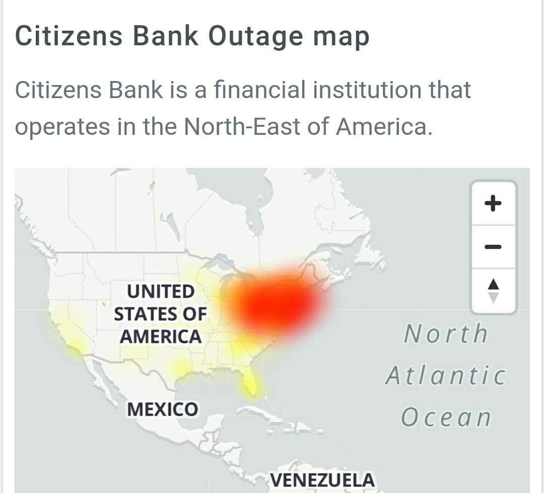 Citizens Bank Mobile banking down Citizens Bank app not working