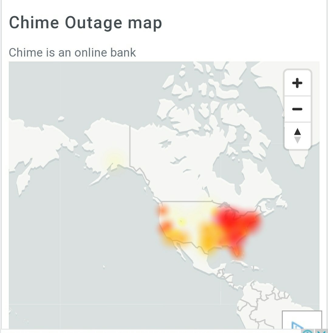 Chime App down Direct Deposits not working especially with Walmart